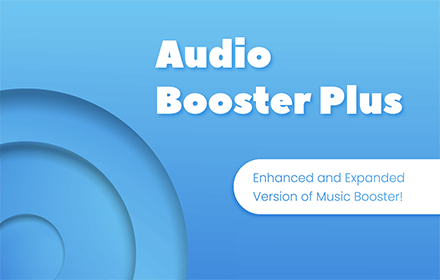 Audio Booster Plus