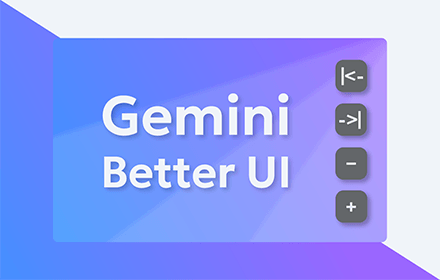 Gemini Better UI