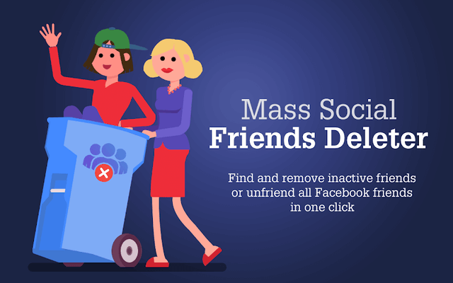 Mass Friends Deleter - Friends Remover