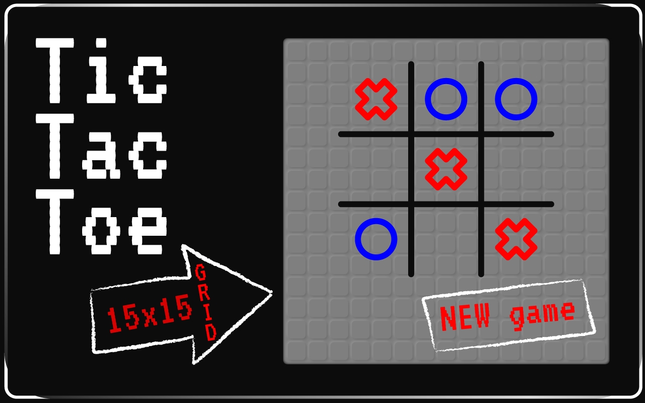 Classic game of X's and O's - TicTacToe