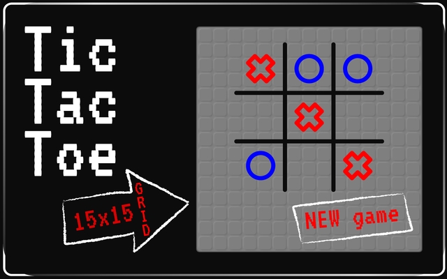 Classic game of X's and O's - TicTacToe