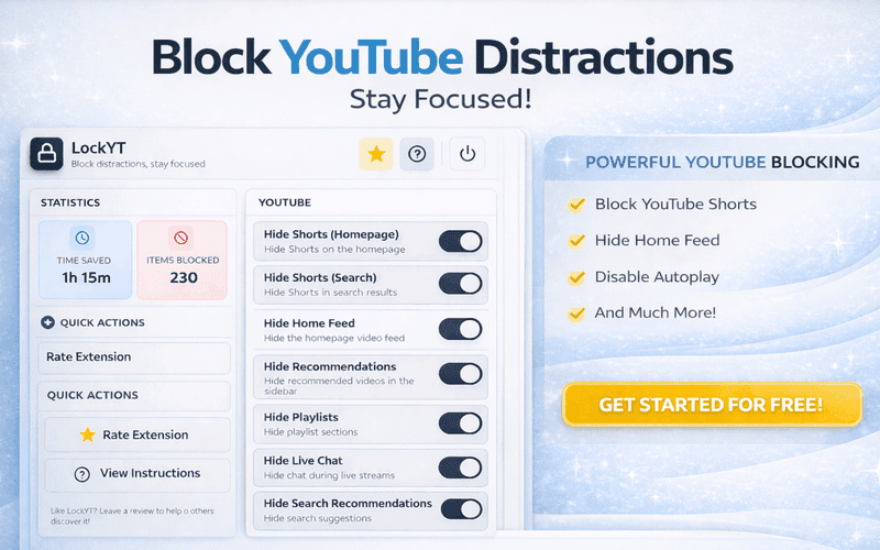 LockYt - Stay Focused, Block Distractions - screenshot 4