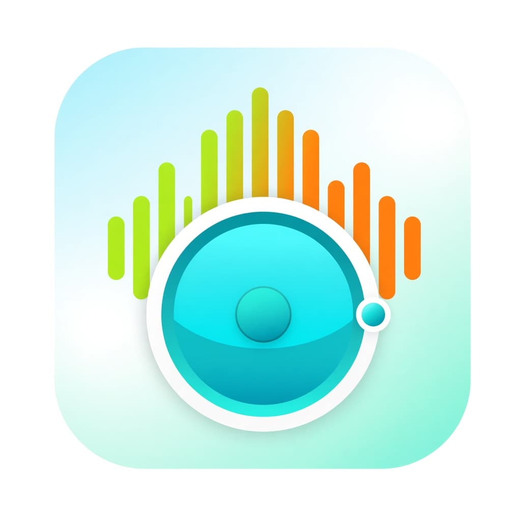 Charge Audio Volume and Bass EQ Chrome extension icon with speaker and equalizer bars