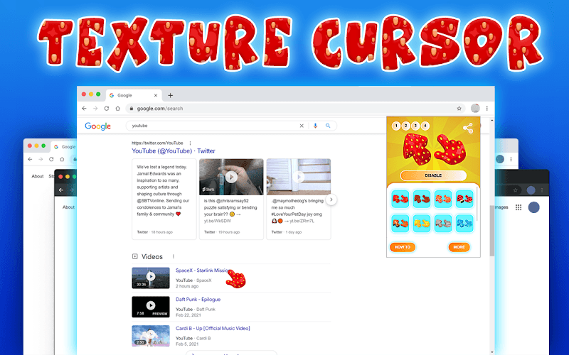 Texture Cursors - Custom Cursors