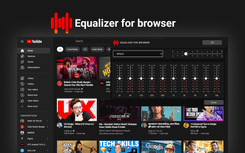 Equalizer for Browser