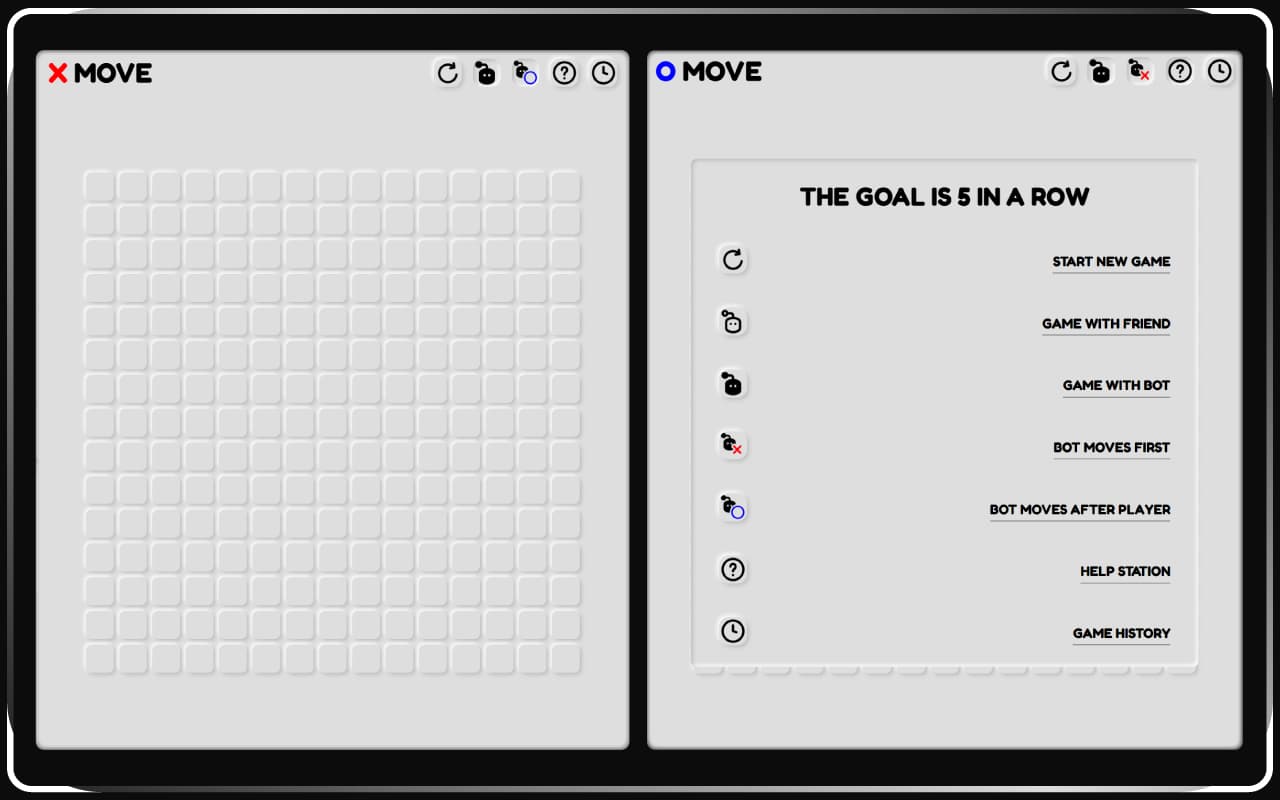 TicTacToe Game for google chrome