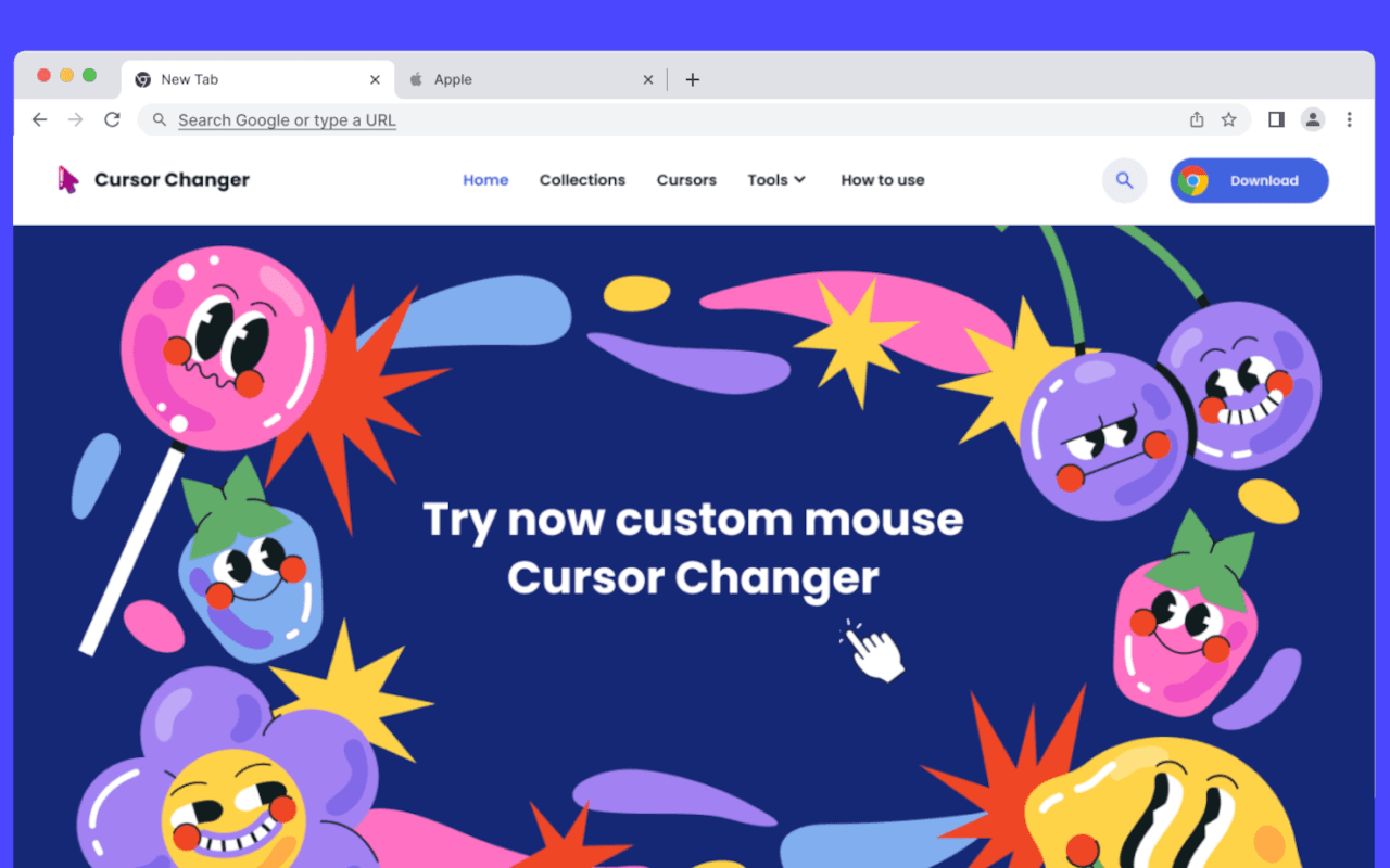 Cute Cursor - Custom Cursor for Chrome