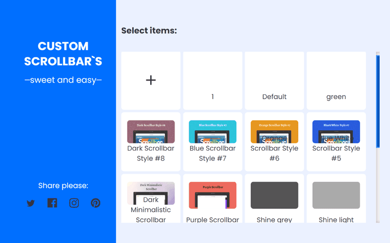 Custom Scrollbar - capture d'écran 3