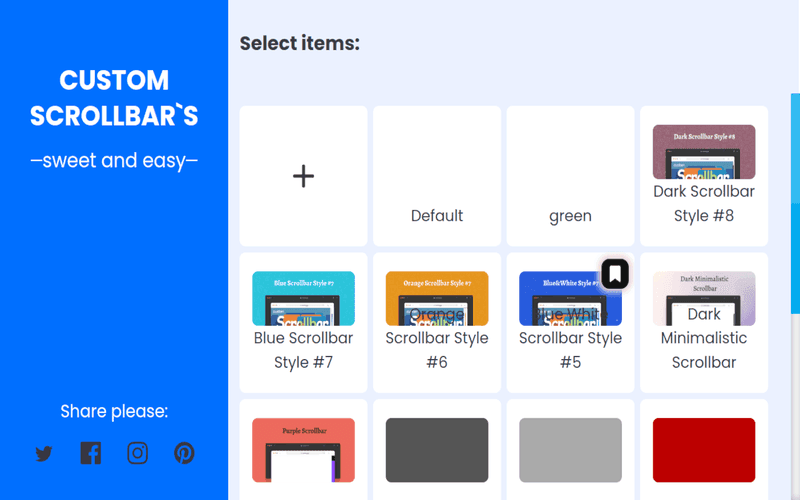 Custom Scrollbar - capture d'écran 4