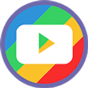 logo youtube colorize