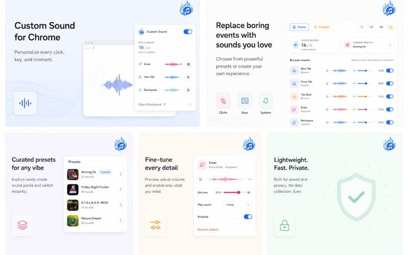 Custom Sound for Chrome™ - screenshot 2