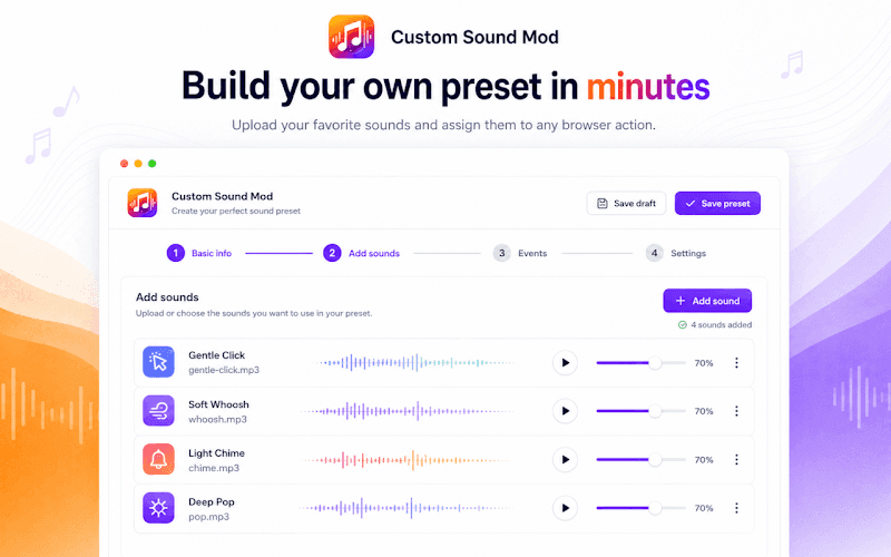 Custom Sound Mod - screenshot 2