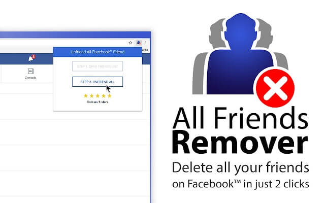 All Friends Remover for Facebook