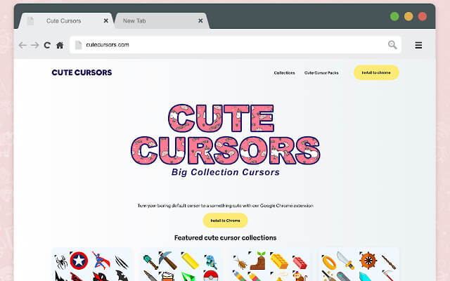 Cursors for Chrome
