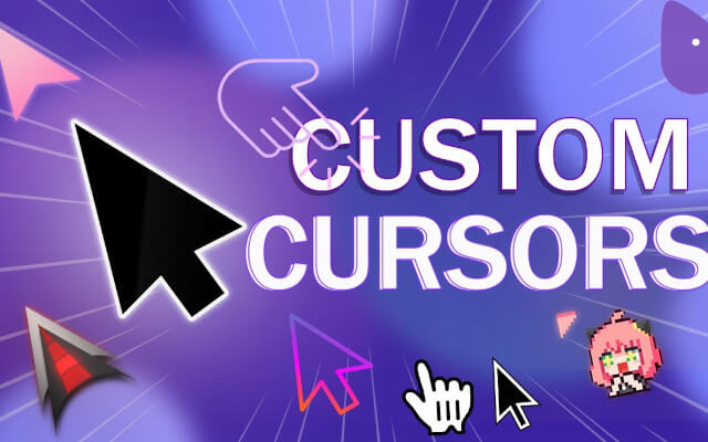 Custom cursors addon